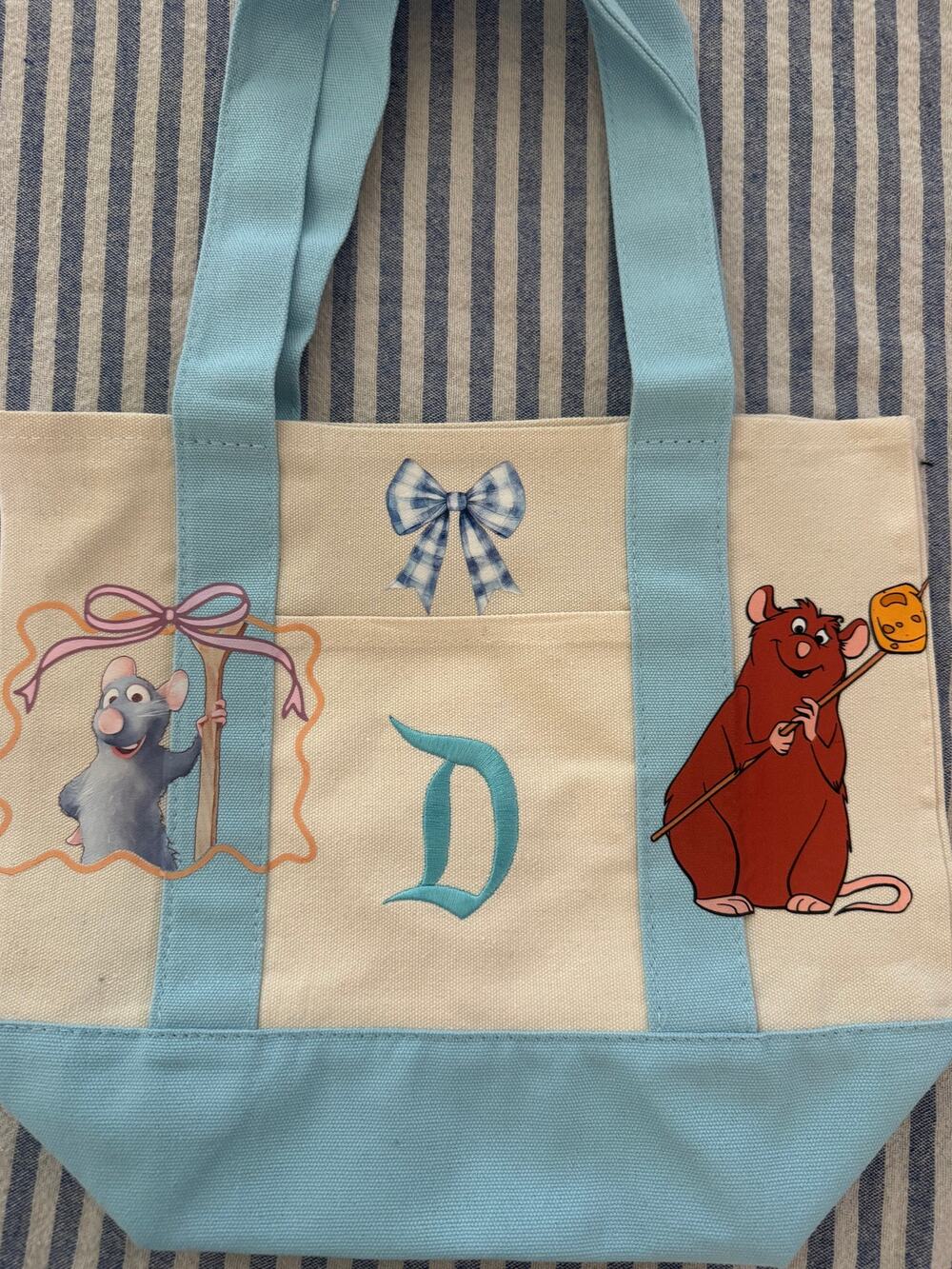 Disney Remy Ratatouille Custom Made Disneyland D Mini Tote